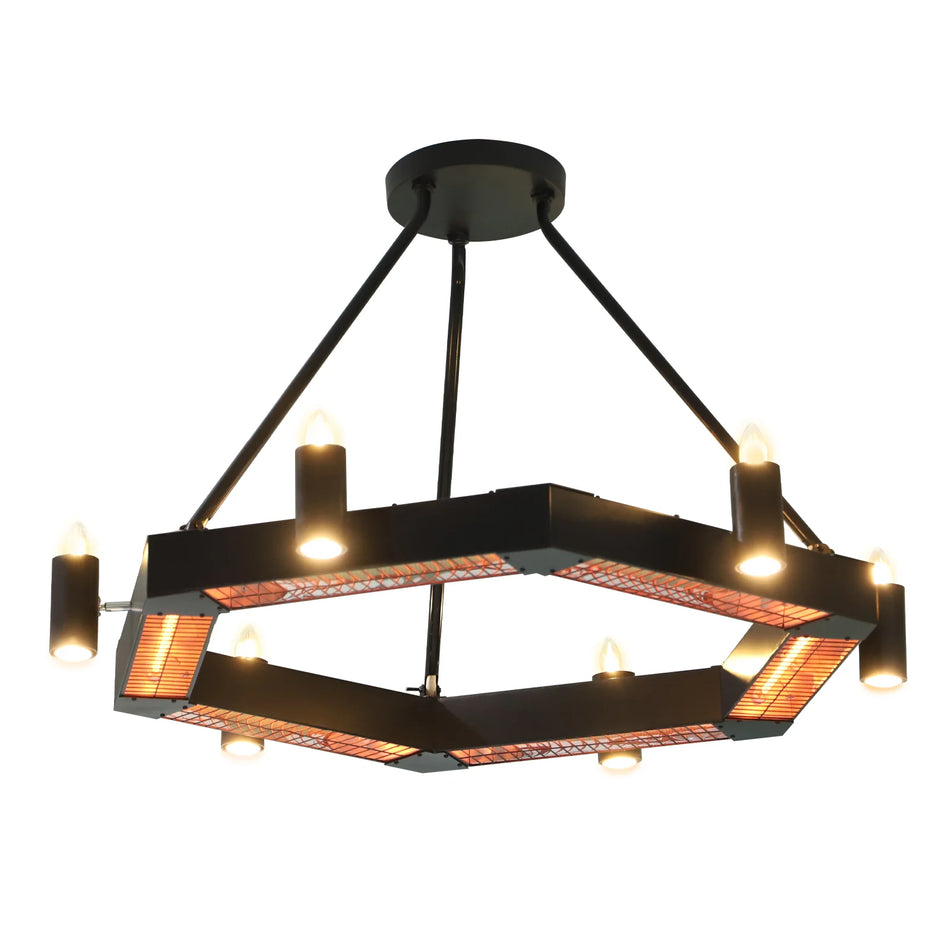 Infrared Heating Heritage Heater 7800w - Remote & Wifi Control