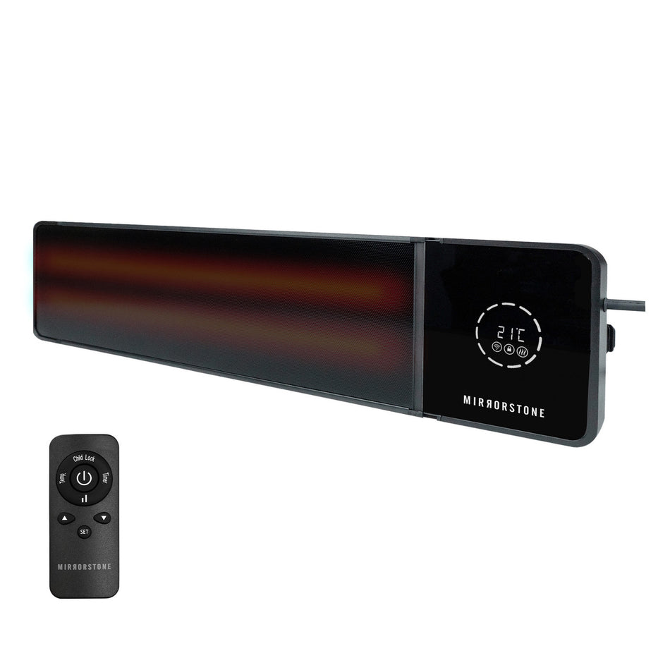 2.4kW Theia Wi-Fi Remote Controllable Infrared Bar Heater