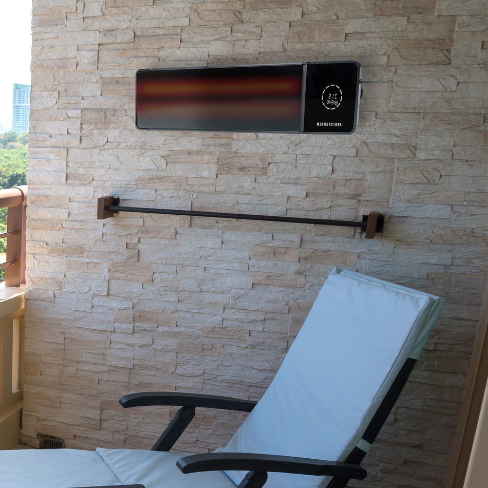 2.4kW Theia Wi-Fi Remote Controllable Infrared Bar Heater